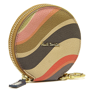 ポールスミス コインケース メンズ/レディース PAUL SMITH 4392 V26R 1U SWIRL CIRCLE COIN POUCH 小銭入れ SWIRL